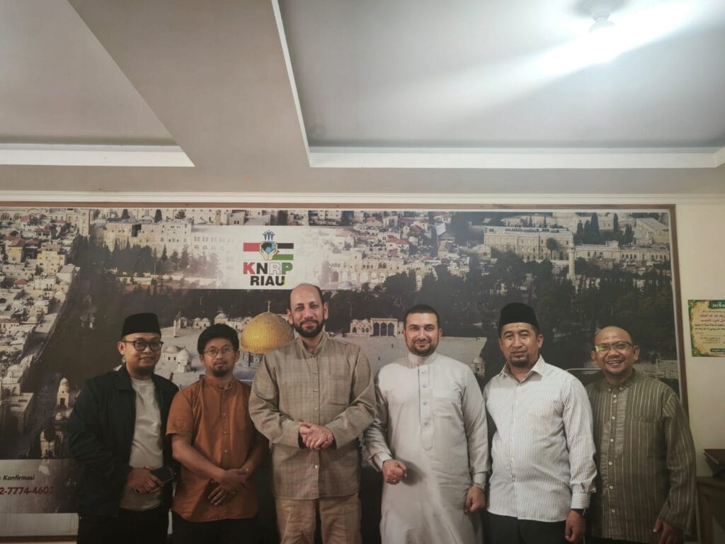 Dr Ibrahim dan Syekh Amjad sdh sampai PKU RIau